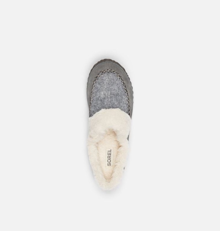 Womens Slippers Grey - Sorel Out N About™ - 579863-REB